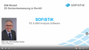 BIM Modell: 2D Deckenbemessung in Revit