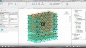 Teil 1 - Stockwerksdefinition. Tutorial BIM mit SOFiSTiK: Erdbebenbemessung.