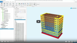 Teil 7 - Kapazitätsprüfung für Gebäudekerne mit SOFiSTiK: Erdbebenbemessung