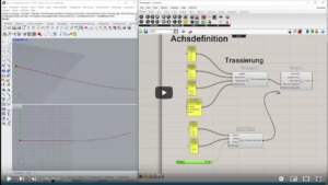 Teil 3 - Achsdefinition mit Grasshopper: Parametrische Spannbetonbrücke