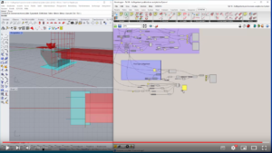 Teil 16 - Auflagerbank positionieren und analytisches System mit Grasshopper