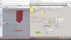 Tutorial Teil 8 - Analytisches System der Stütze-Grasshopper Parametrische Spannbetonbrücke