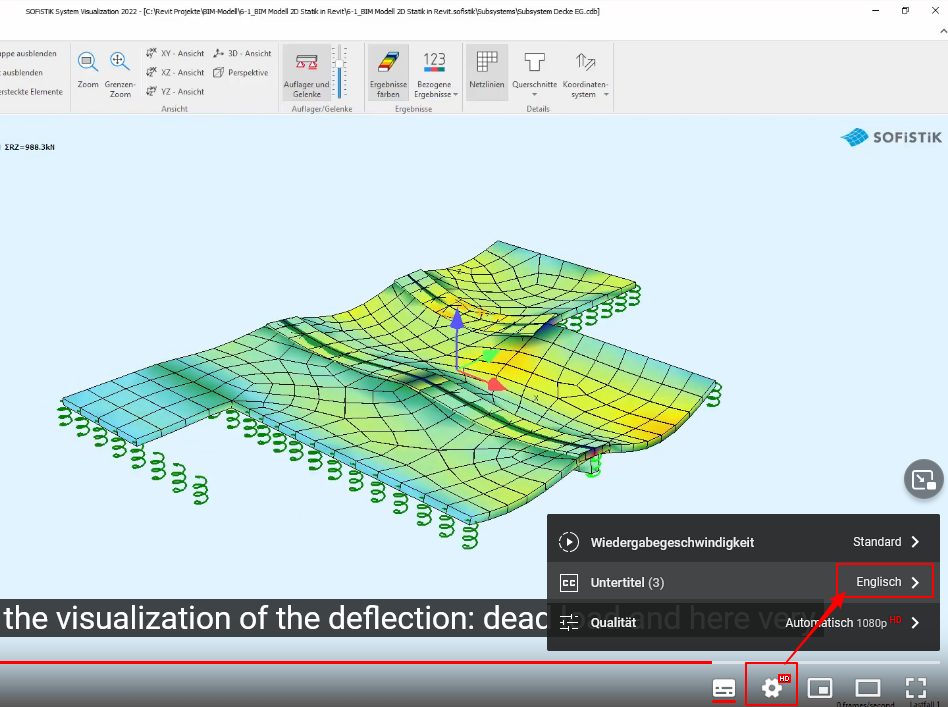 BIM Workflow with Revit and SOFiSTiK