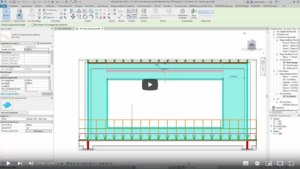 BIM Modell: Revit Sturzbemessung (Wandbereiche über Öffnungen)